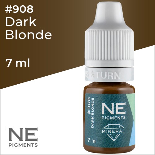 NE PIGMENTS MINERAL #908 DARK BLONDE